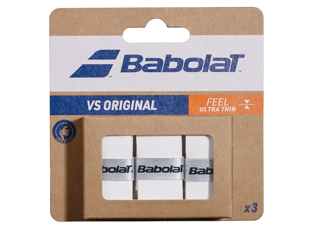 Babolat VS Grip Hvit Ekstra Tynt Grep 0,4mm