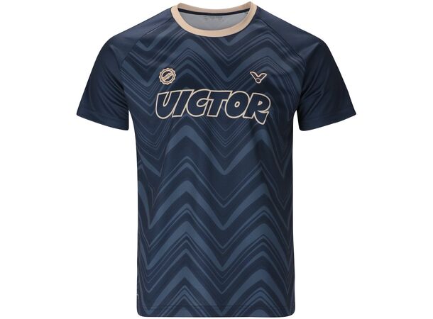 Victor T-2501 AA T-Skjorte Blå XS Eksklusiv kolleksjon