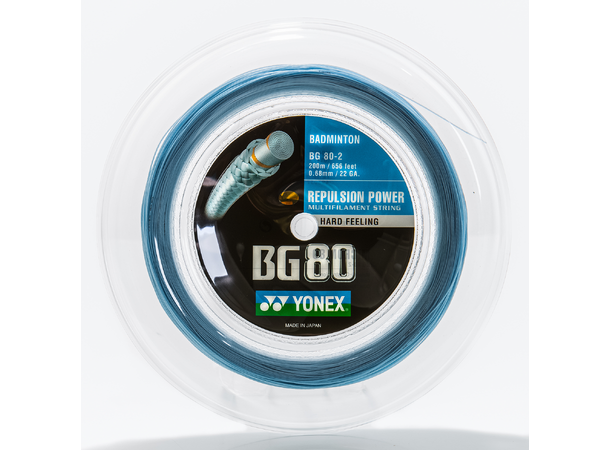 YONEX BG-80 Blå 200m BG-80 - Coil på 200m