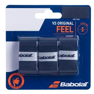 Babolat VS Grip Sort Ekstra Tynt Grep 0,4mm