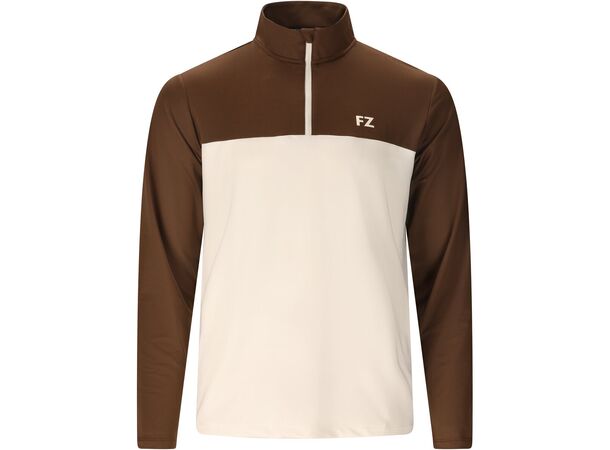 FZ Forza PR2615 M Midlayer Brun XS Genser med 1/2 Zip herre