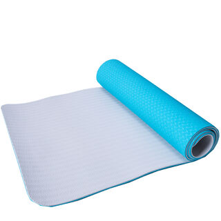 Yoga matte TPE  Gr&#248;nn/Gr&#229; Yogamatte ECO 6 mm