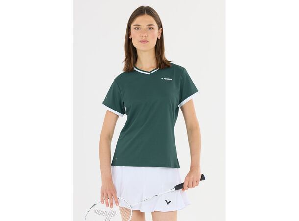 VIC T-51038 grønn L Topp dame