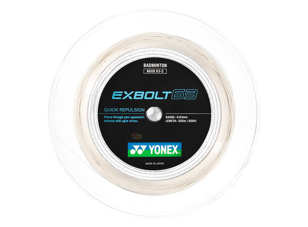 YONEX BGXB-63 Hvit 200m BGXB-63 - Coil på 200m