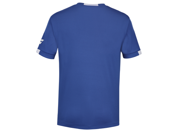 Babolat Play Crew Neck Tee Jr Blå 10-12 Teknisk T-Shirt