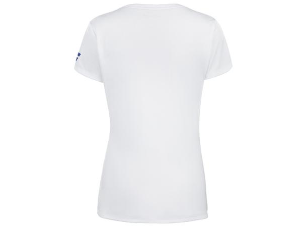 Babolat Play Cap Sleeve Topp Hvit M Teknisk T-Shirt / Spilletrøye