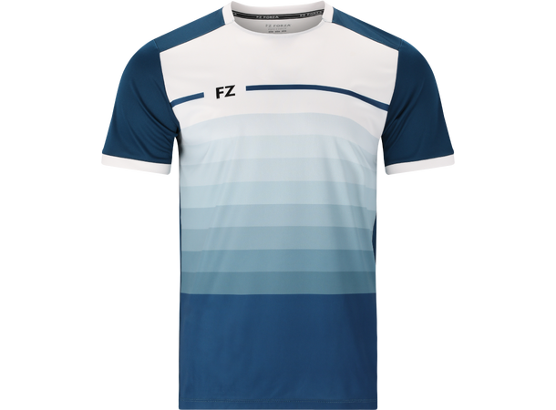 FZ Forza Alberti Jr. T-skjorte Hvit/Blå Junior Poseidon