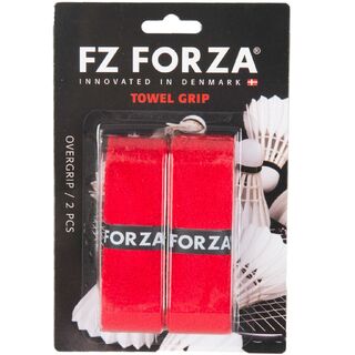 FZ Forza Towel Grip 2 pk Red Frottégrep