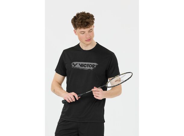 Victor T-39048 T-skjorte sort XL Eksklusiv kolleksjon