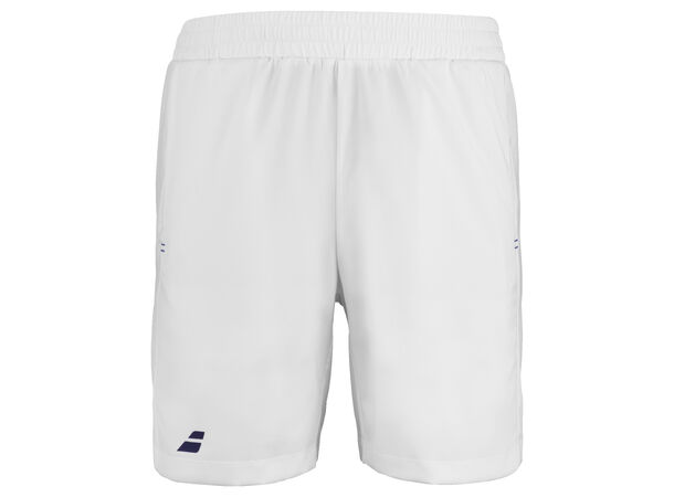 Babolat Play Short Jr Hvit 10-12 ÅR Shorts med lommer