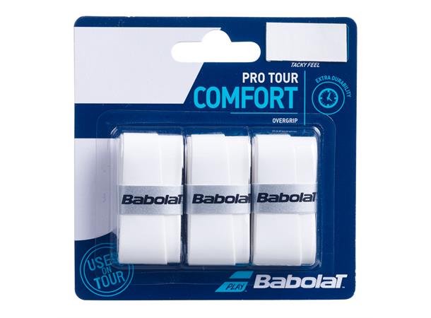 Babolat Pro Tour Hvit Klebrig og absorberende grep