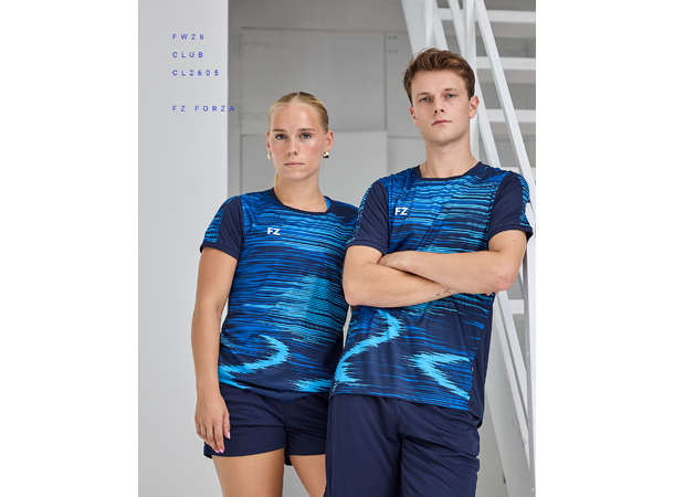 FZ Forza CL2605 T-skjorte Navy L Klubbkolleksjon 26-28