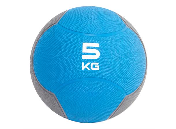 Medisinball 5 kg Blå/Grå