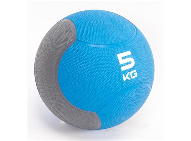 Medisinball 5 kg Blå/Grå