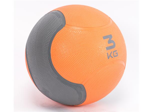 Medisinball 3 kg Orange/Grå