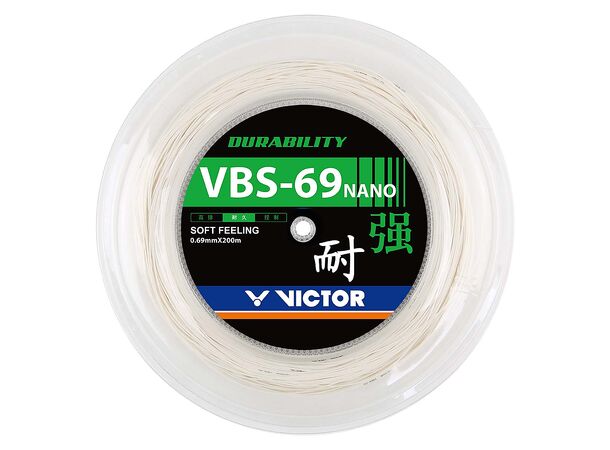 Victor VBS-69 Nano  streng 200m Holdbar streng -soft feeling