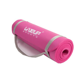 Treningsmatte NBR Rosa Yogamatte 12 mm