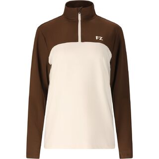 FZ Forza PR2615 W Midlayer Brun Genser med 1/2 Zip dame
