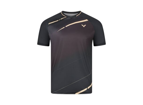 Victor T-63102 T-skjorte, black S KLubbkolleksjon