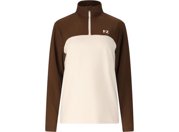 FZ Forza PR2615 W Midlayer Brun M Genser med 1/2 Zip dame