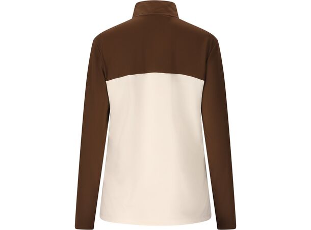 FZ Forza PR2615 W Midlayer Brun M Genser med 1/2 Zip dame