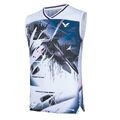 Victor T-60007 JC Singlet, white S Taiwan kolleksjon- Jonatan Christie