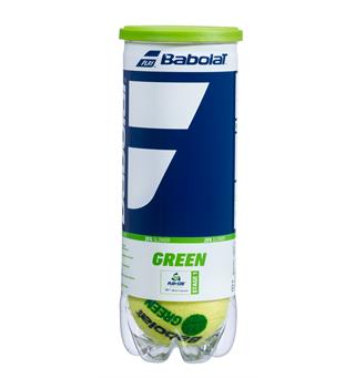 Babolat Green Tennisball Tennisballler - Rør m/3 baller - Steg 1