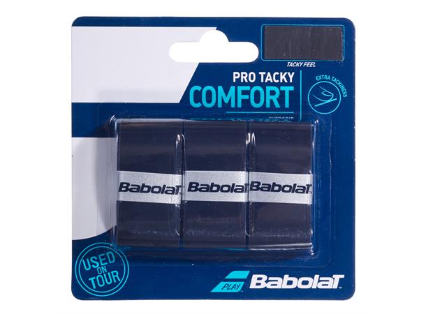 Babolat Pro Tacky Sort Ekstra klebrig og absorberende grep